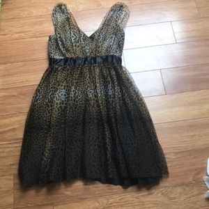 Adrianna Papell Evening leopard Dress